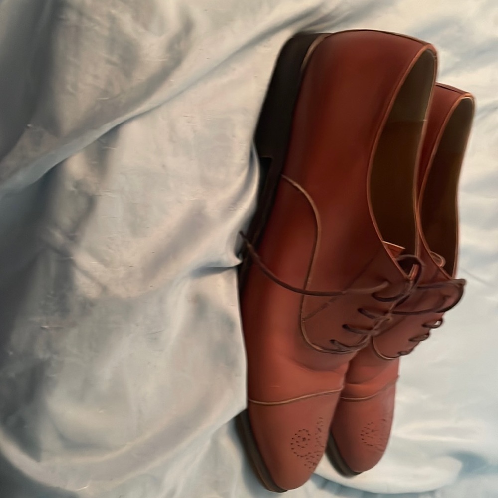Reddish brown Domani by Johnson and Murphy men’s shoes!